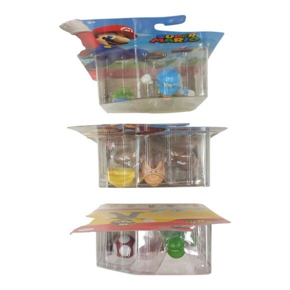 Super Mario Donkey Kong Bananas Luigi Super Mushroom Ice Flower Figures NEW - Picture 7 of 15